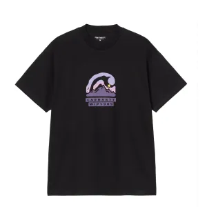 Carhartt WIP S/S Rising Helix T-Shirt Black Comfy Waistband