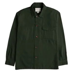 Sophisticated Elegance Double Stitched Hems Uskees 3003 Buttoned Work Shirt Vine Green