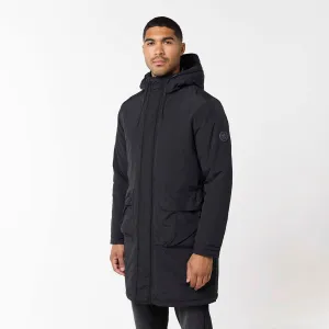 Utiliity Tech Pocket Parka | Black Rugged Style Quick Access Hidden Pockets