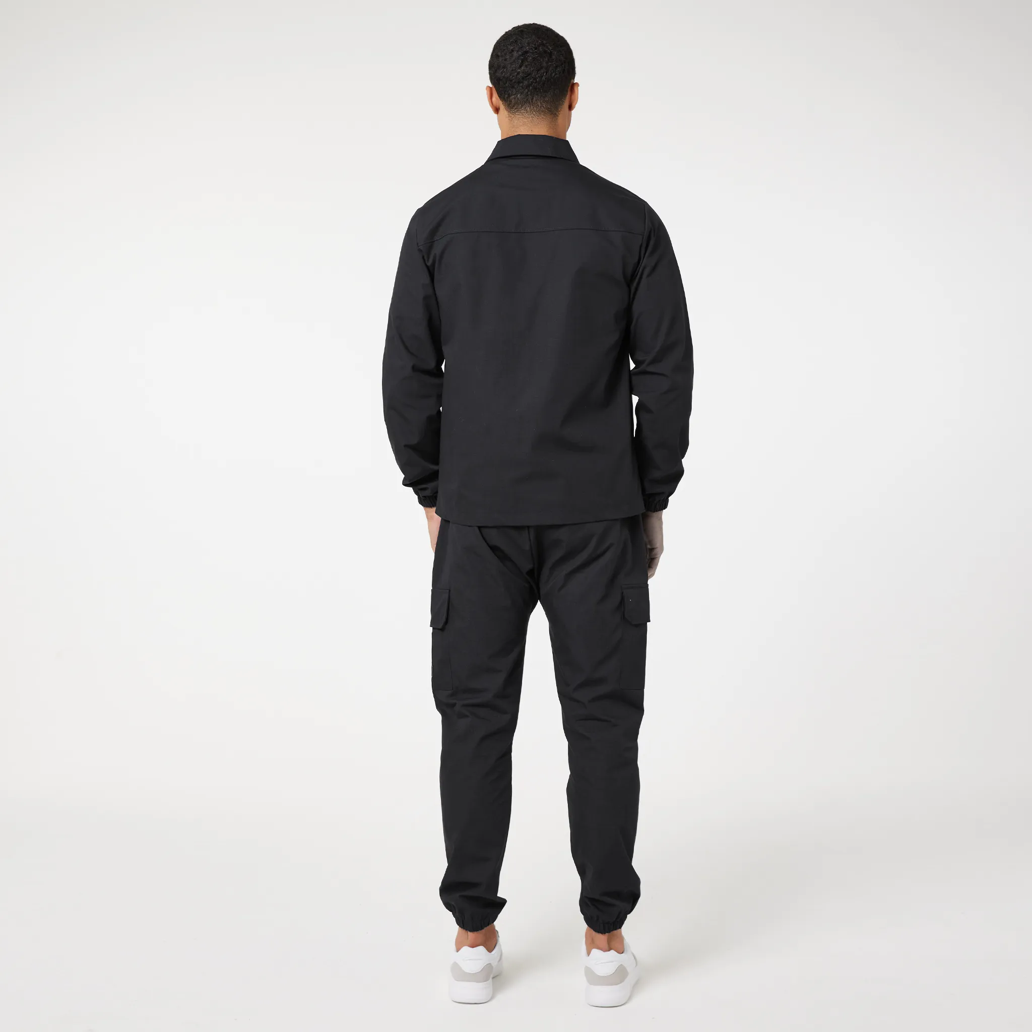 Smart Casual Utility Cargo Pant | Black
