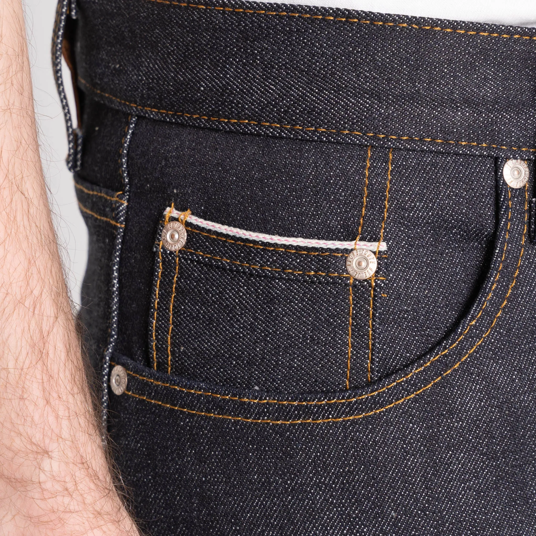 Multi Pocket Design Easy  Guy - Gateway Selvedge - Indigo
