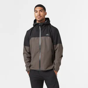 MultiPocket Layout Mold resistant Layered Shell Sport Jacket  | Black/Khaki