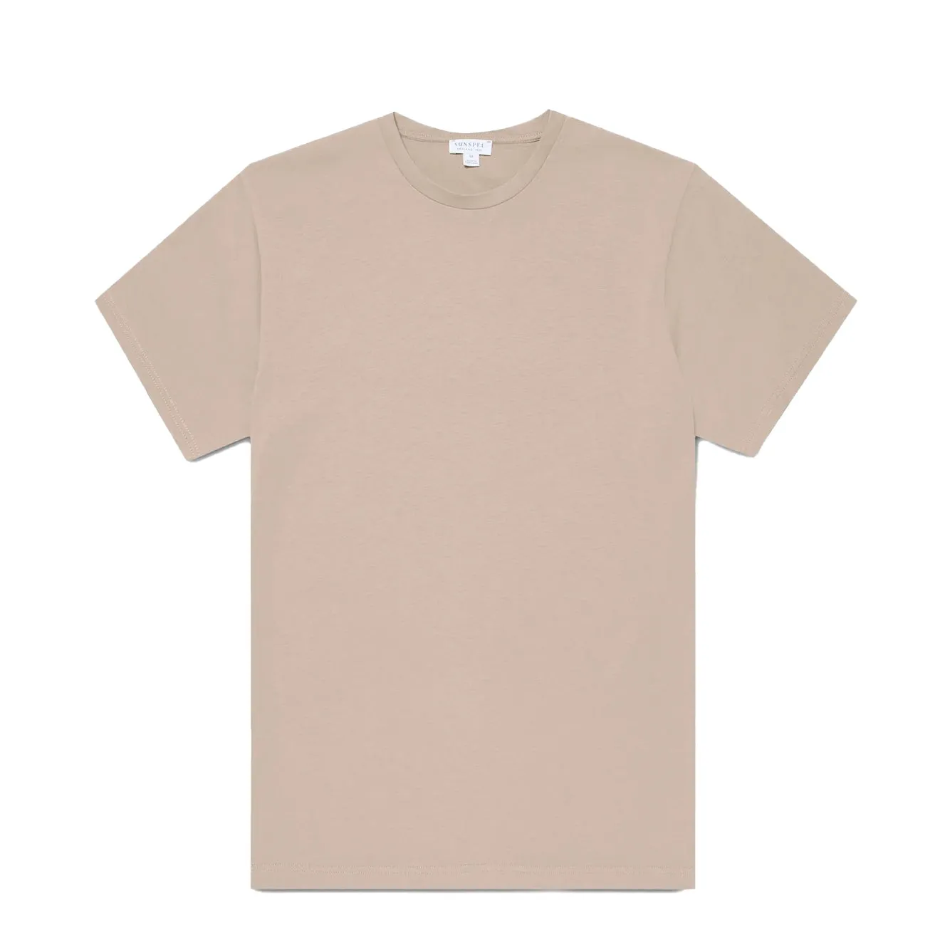 Perfect Layering Sweat Absorbent Sunspel S/S Riviera T-Shirt Mink