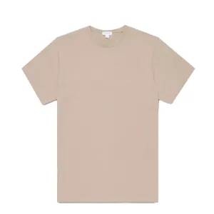 Perfect Layering Sweat Absorbent Sunspel S/S Riviera T-Shirt Mink