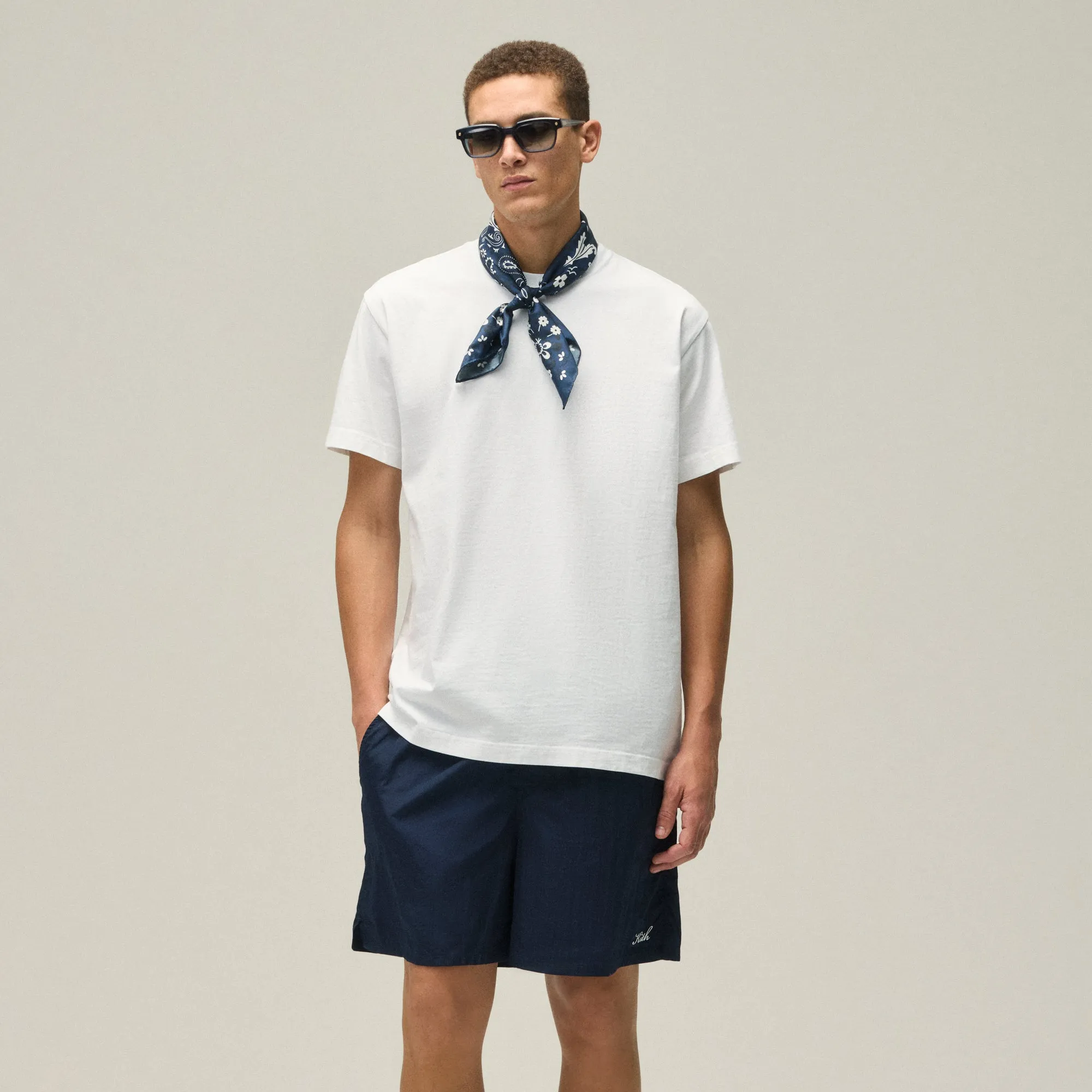 SunProtectionFabric Kith Vintage Wash Tee - White