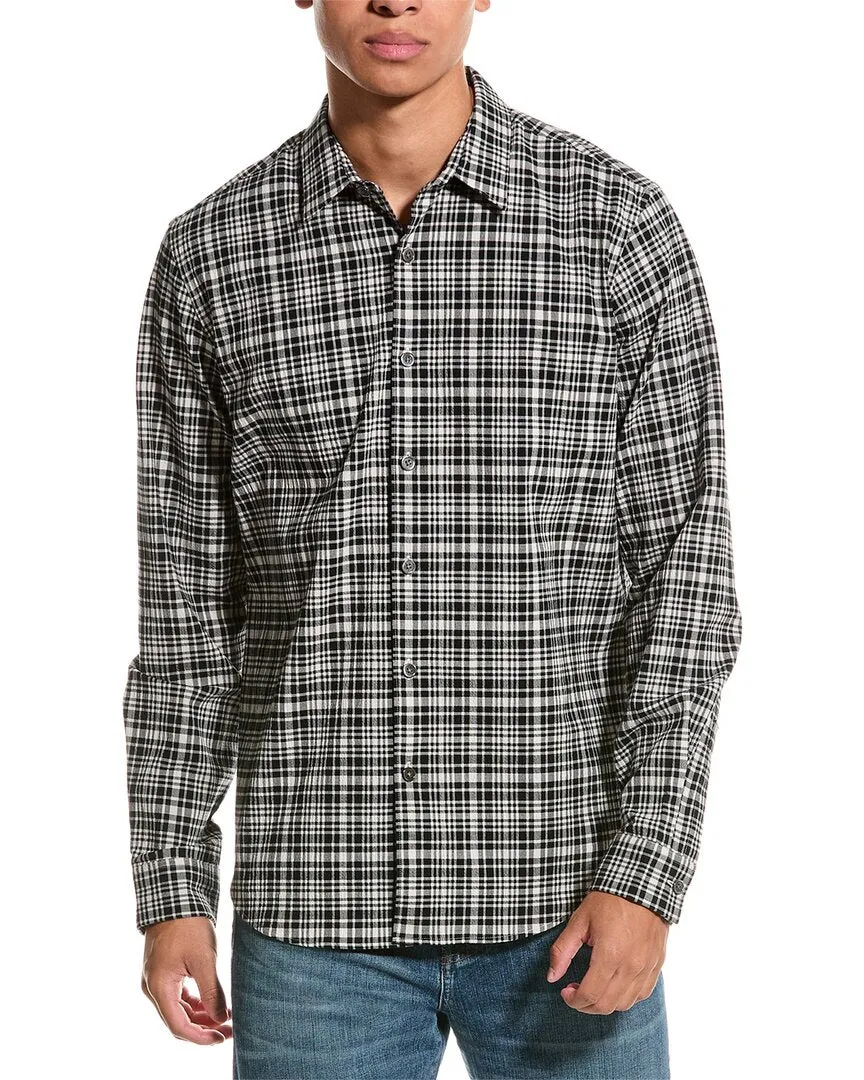 Polished Finish Animal Print Theory Rammy Shirt