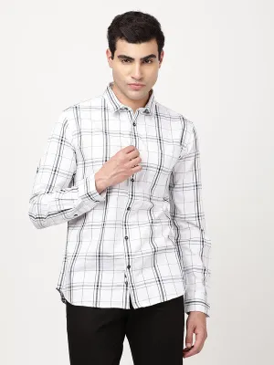 Light Wear All day wearability Men Checked Full Sleeve Cotton Shirt