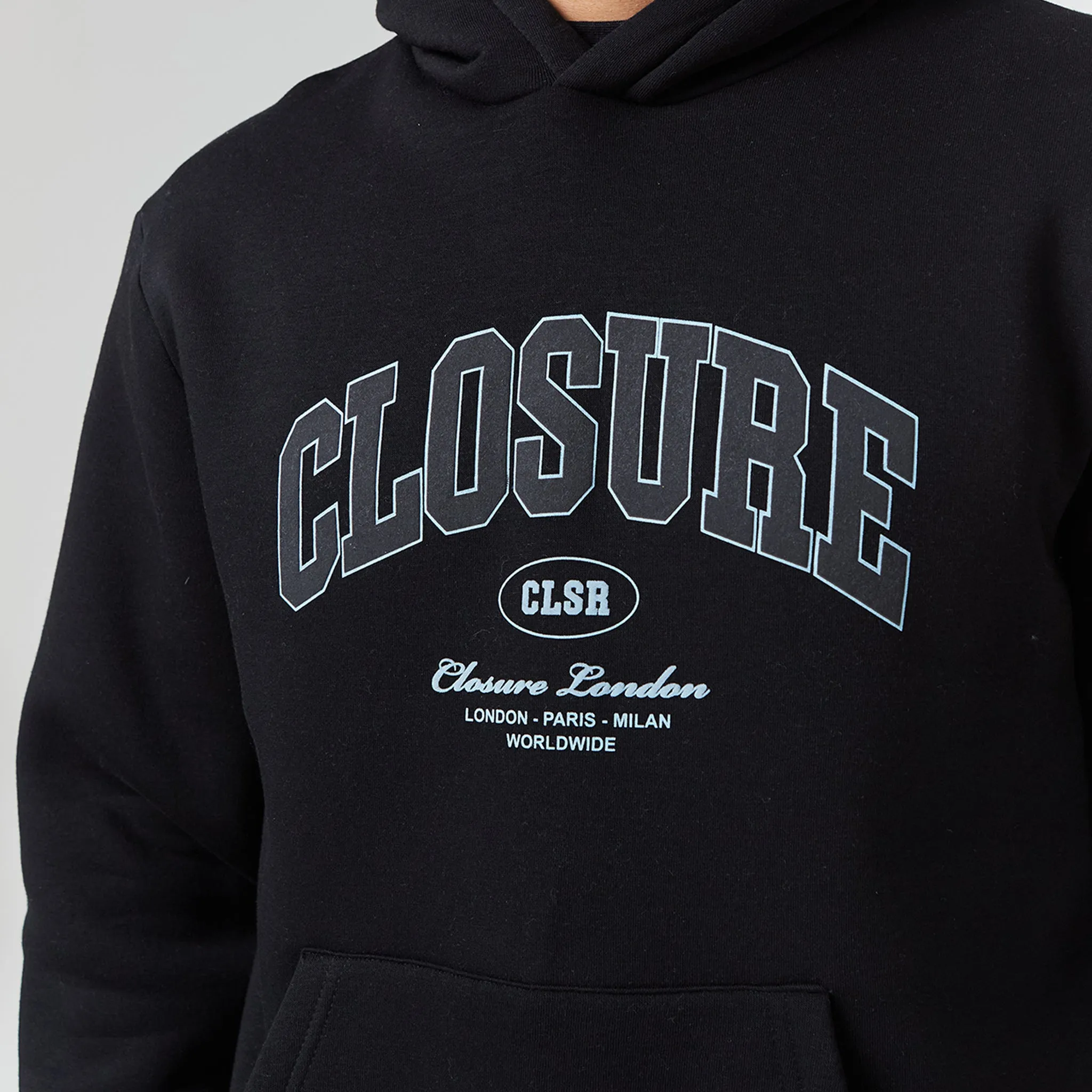 Essentials Wear sporty wear Varsity Hoodie | Black