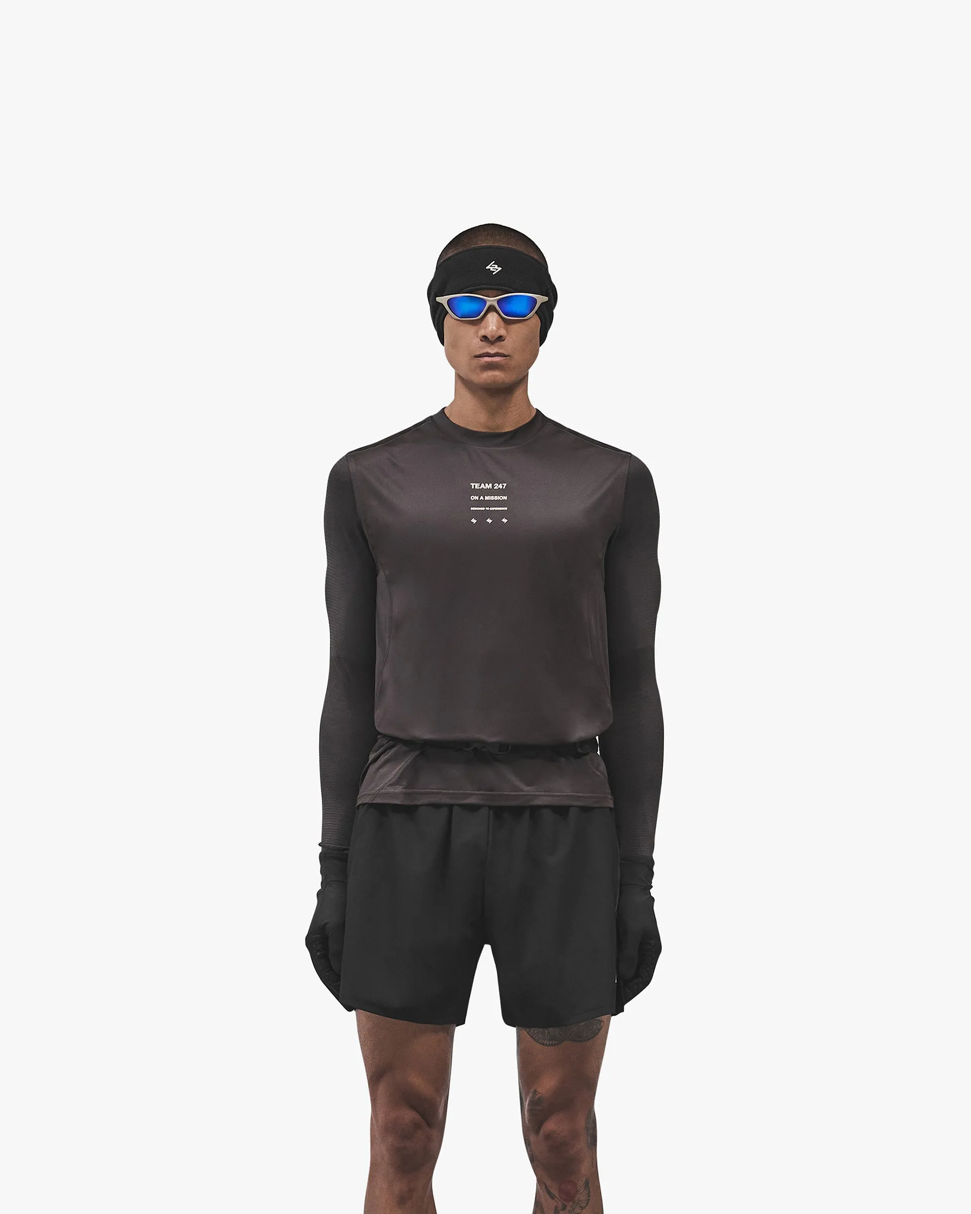 247 Trail Tank - Chocolate Breathable Material