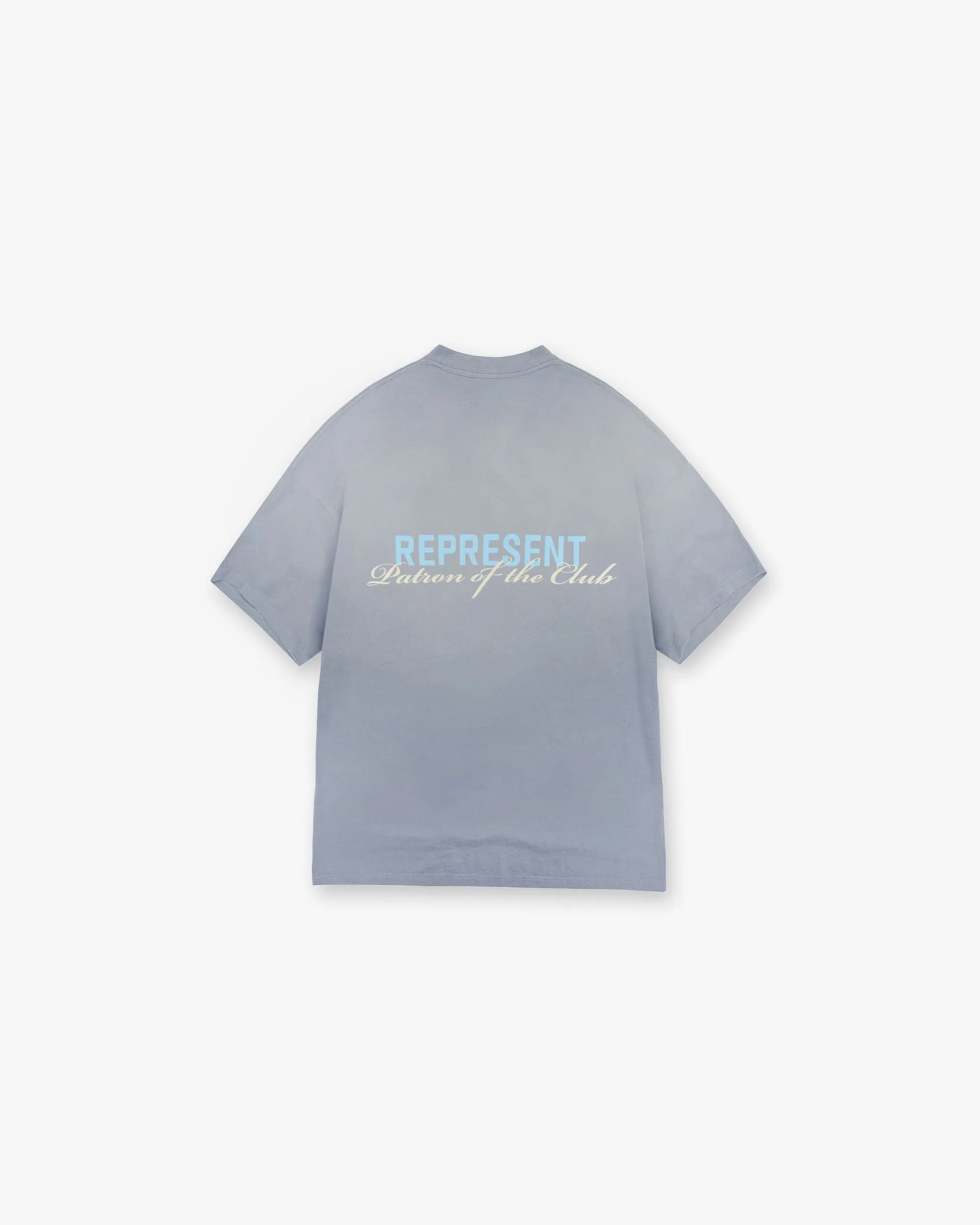 Patron Of The Club T-Shirt - Washed Grey Adult Wear