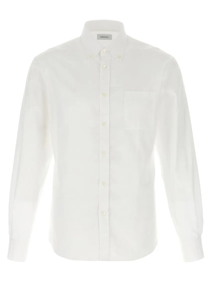 Timeless Fit 'Gancini' Jacquard Shirt