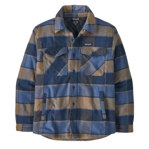 Button-up Patagonia Lightweight Insulated Fjord Flannel Shirt William / Smolder Blue