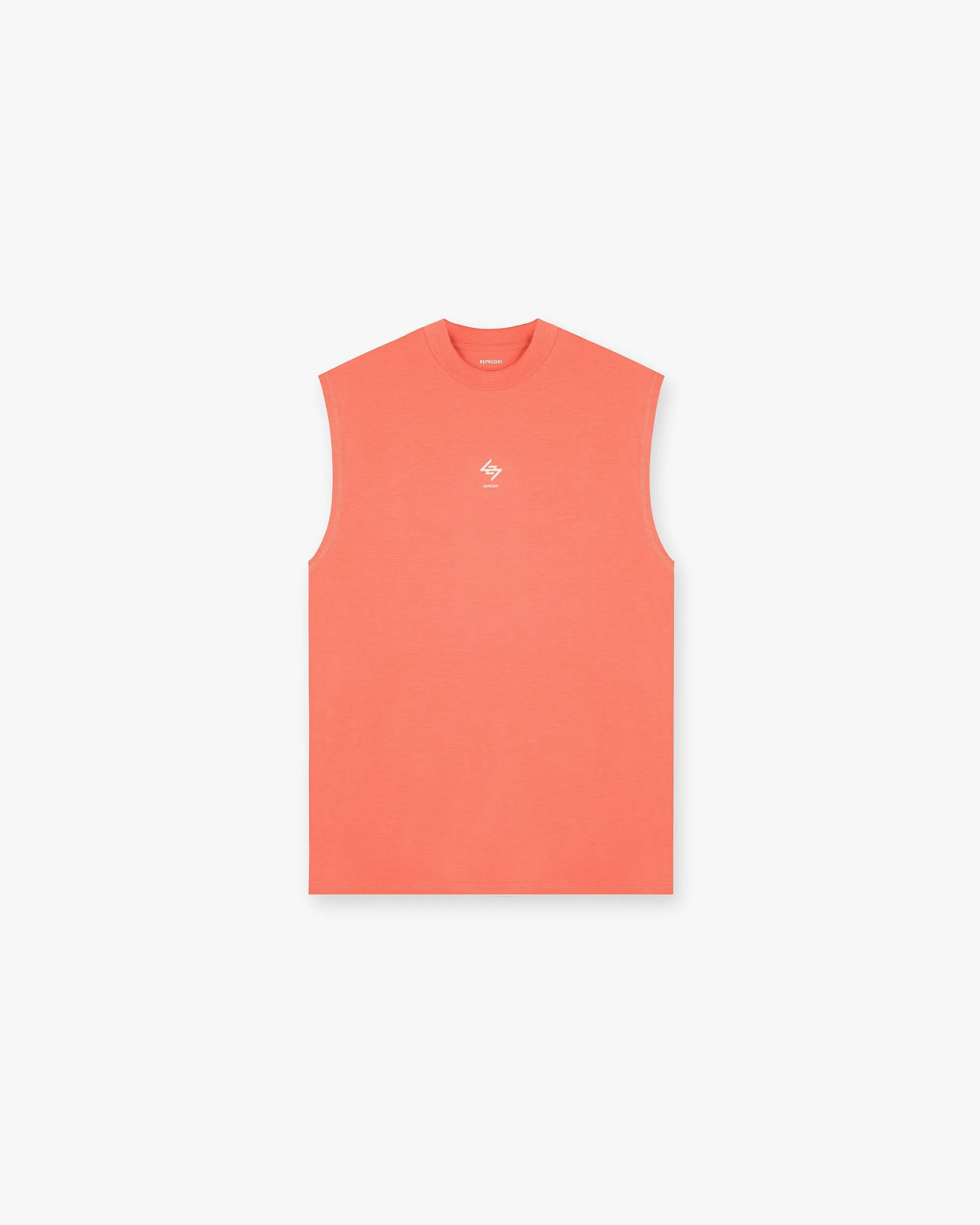Versatile and Comfortable Breathable Layer 247 Oversized Tank - Coral