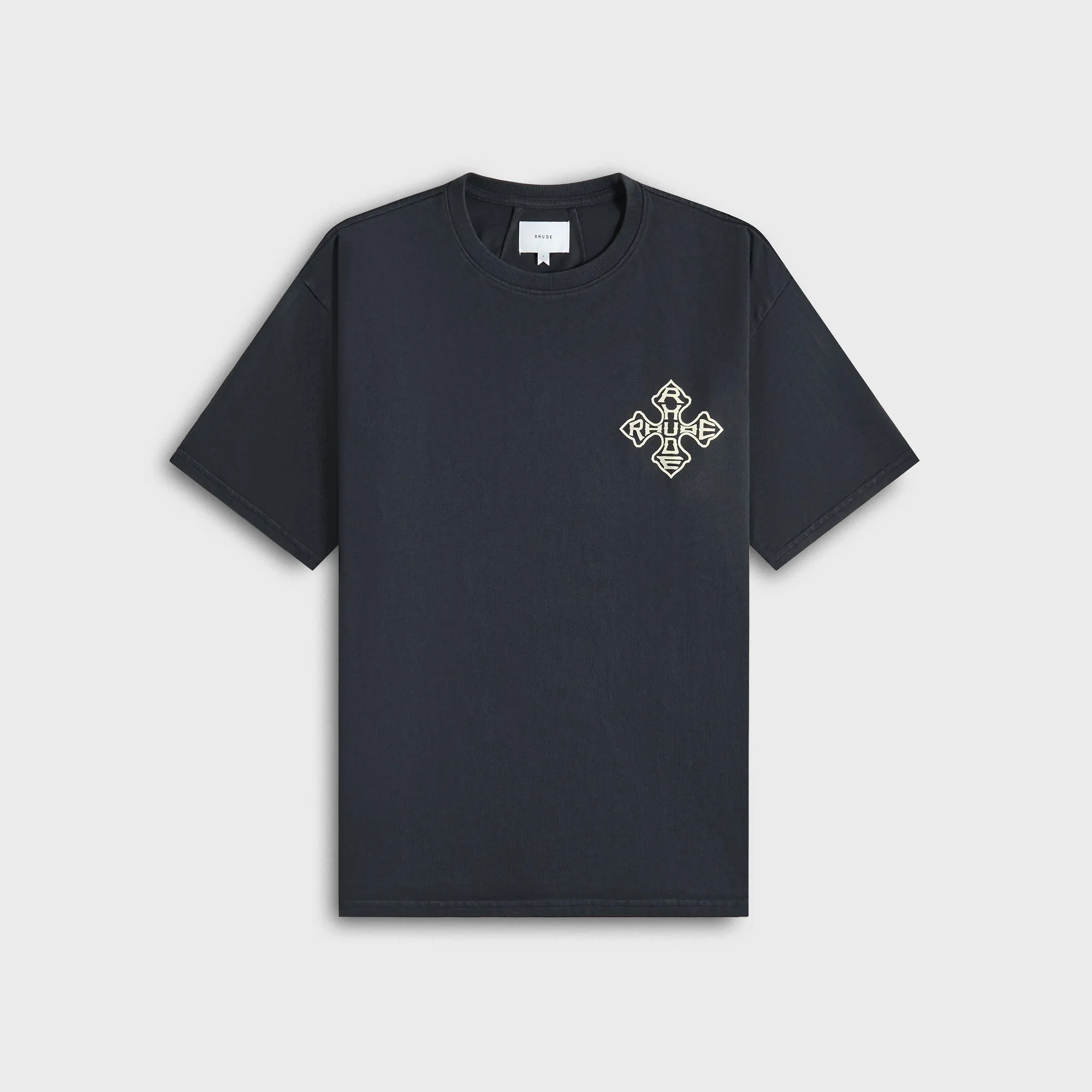 Affordable accessibility Trendy Fashion Rhude Cross Tee - Vintage Black