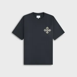 Affordable accessibility Trendy Fashion Rhude Cross Tee - Vintage Black