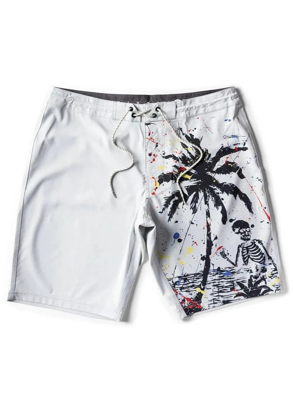 Vissla Mens Boardshorts Nk Skull Island 21" NonIrritatingTags