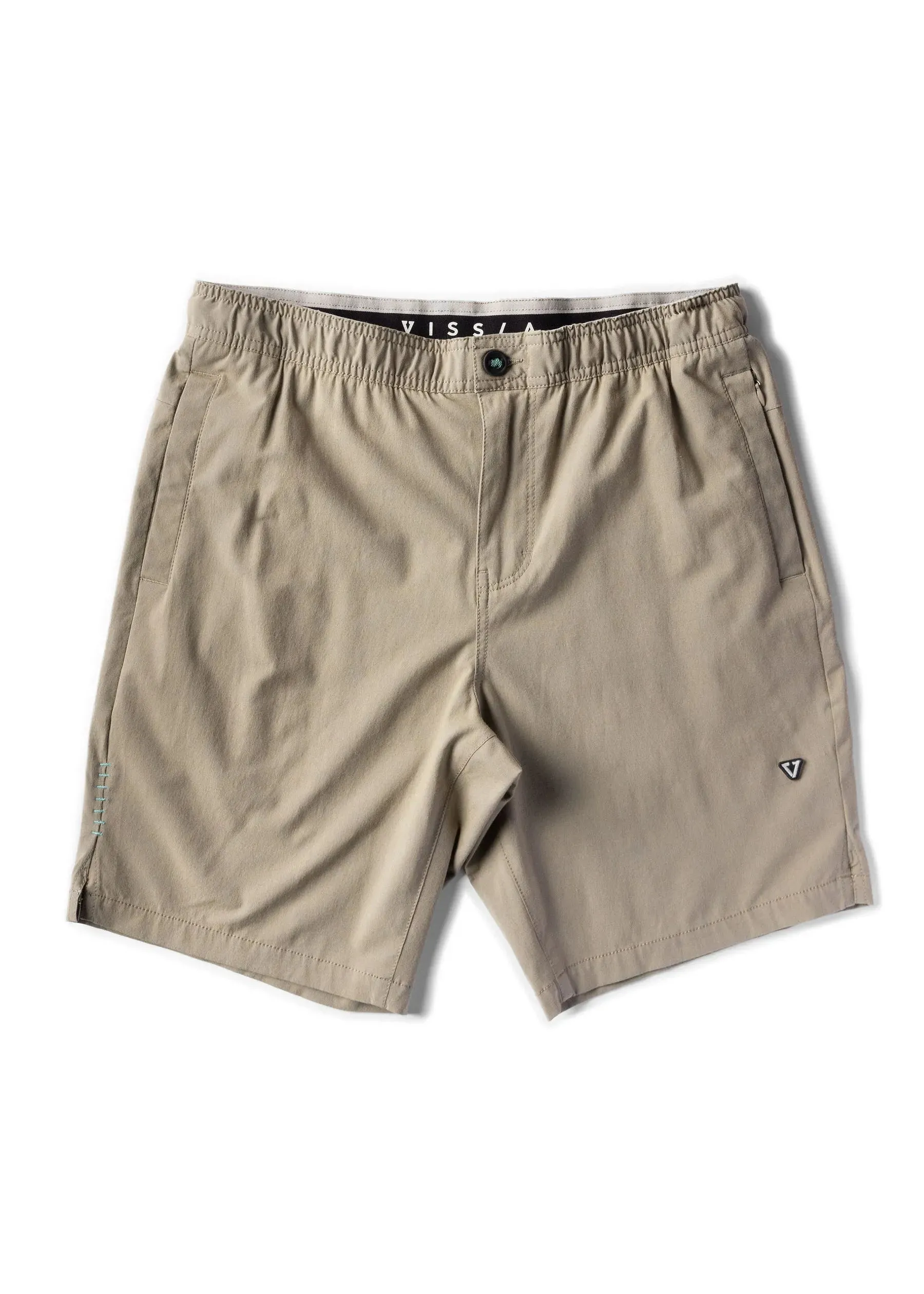 Sporty Performance Chill Mode Vissla Mens Shorts Alto 18" Hybrid Elastic