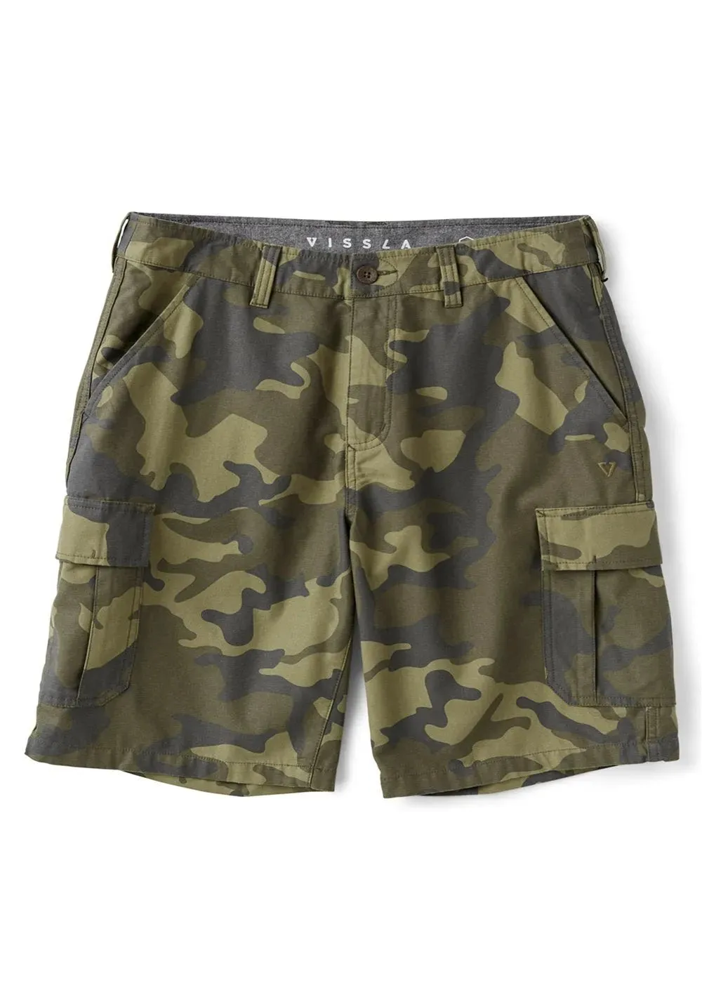 Snag Free Material Vissla Mens Shorts County Cargo Twill 21"