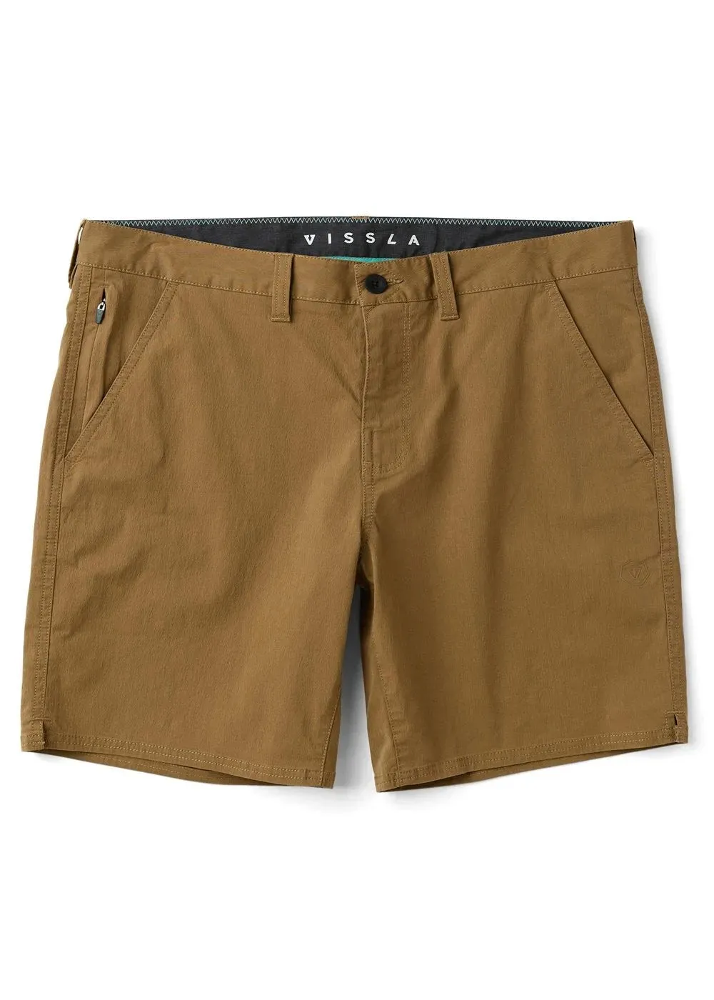 Vissla Mens Shorts El Cap 18.5" Hybrid Light Wear No Chafe