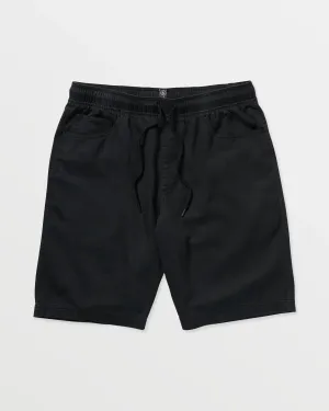 Volcom Mens Shorts Vs91 Elastic Waist 20" Airy Feel Multi Panel Construction