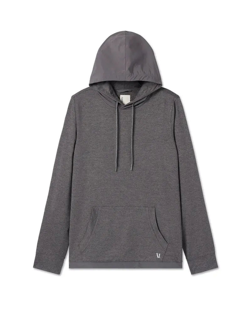 Vuori Mens Sweatshirt Sunday Element Hoodie product return policy Simple Comfort