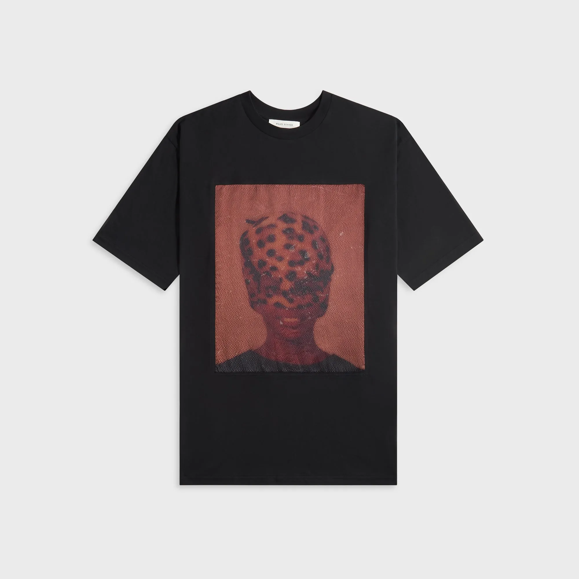 Wales Bonner Mary Tee - Black Fit Comfort Breathable wear