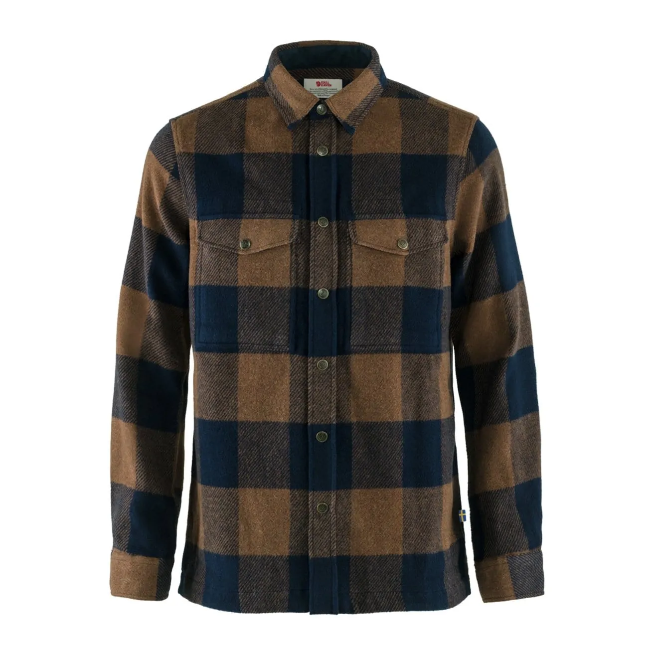 Graduation Ceremony Fjallraven Canada Shirt Chestnut / Dark Navy