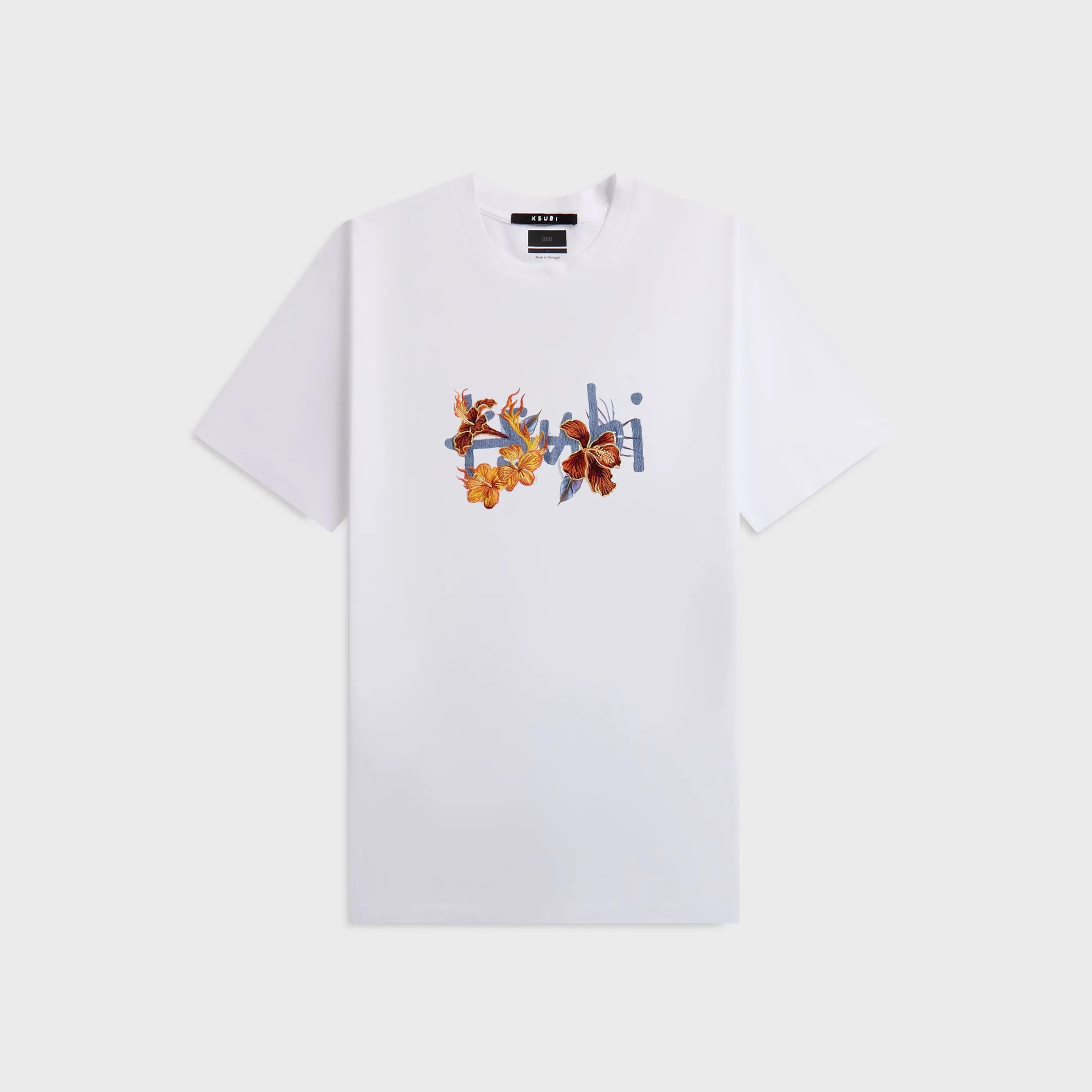Relaxed Armhole Cut Ksubi Romeo Biggie Tee - Tru White