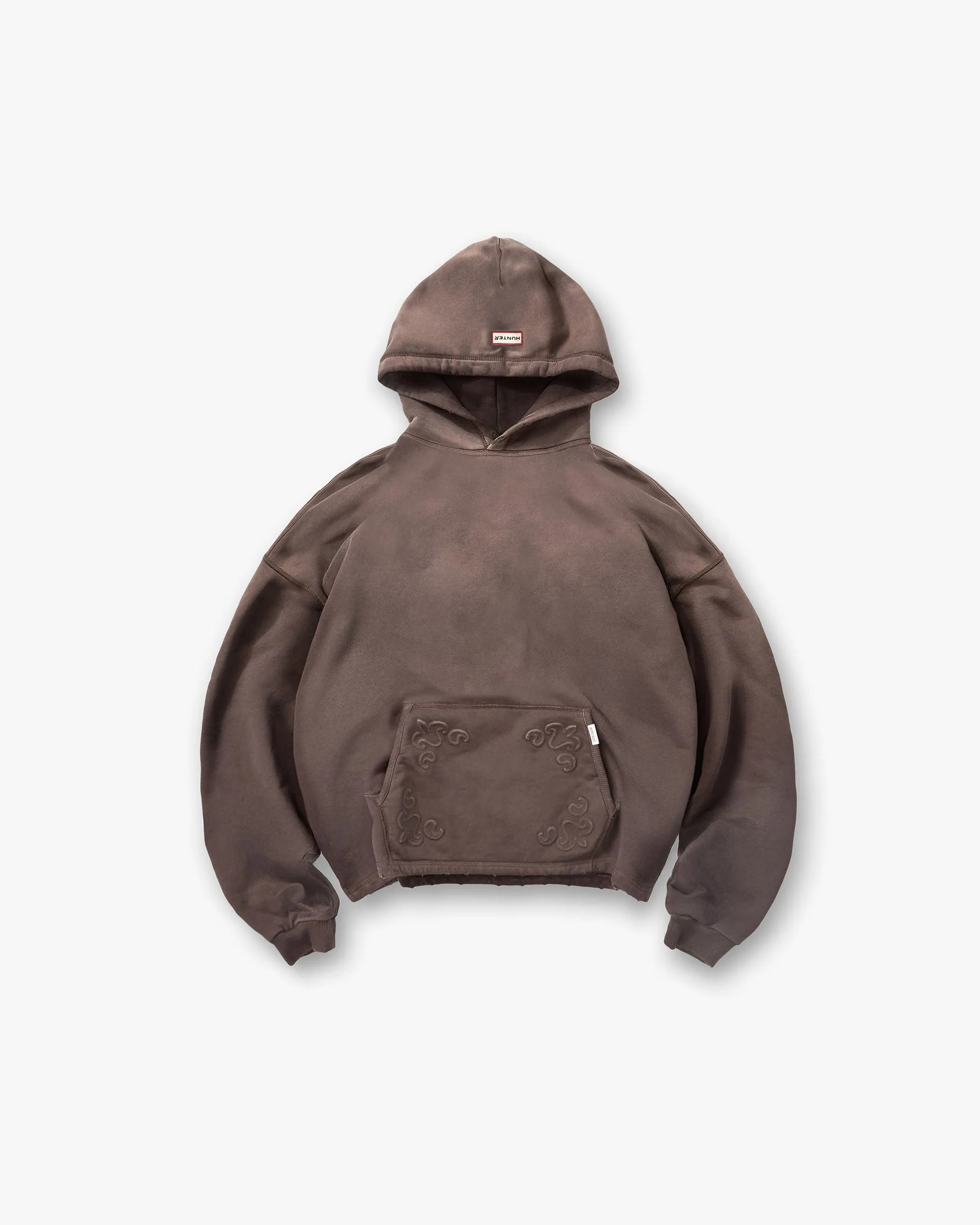 Breathable Represent X Hunter Hoodie - Stained Brown
