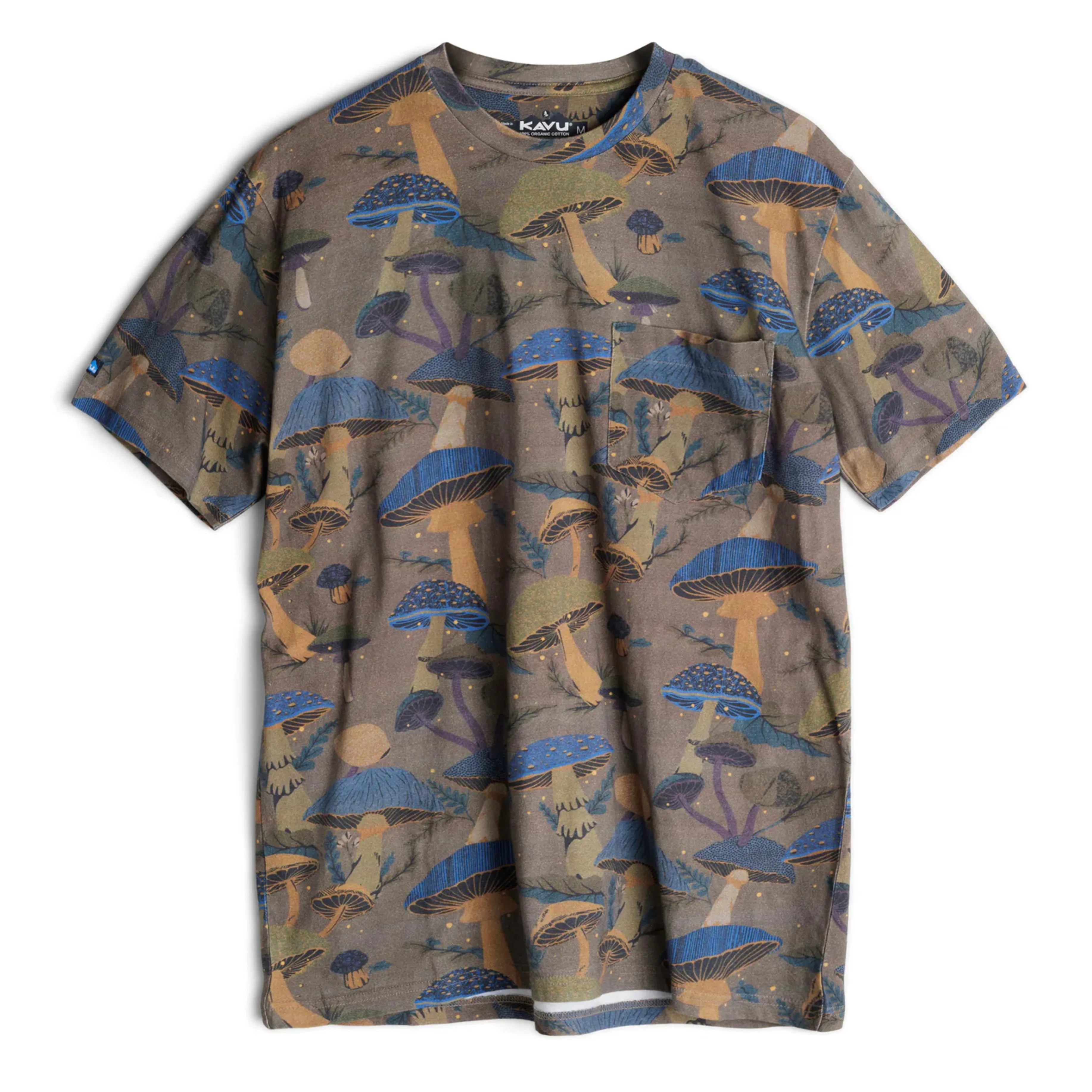 Matte Finish Kavu Post Alley S/S Tee Mushroom Kingdom