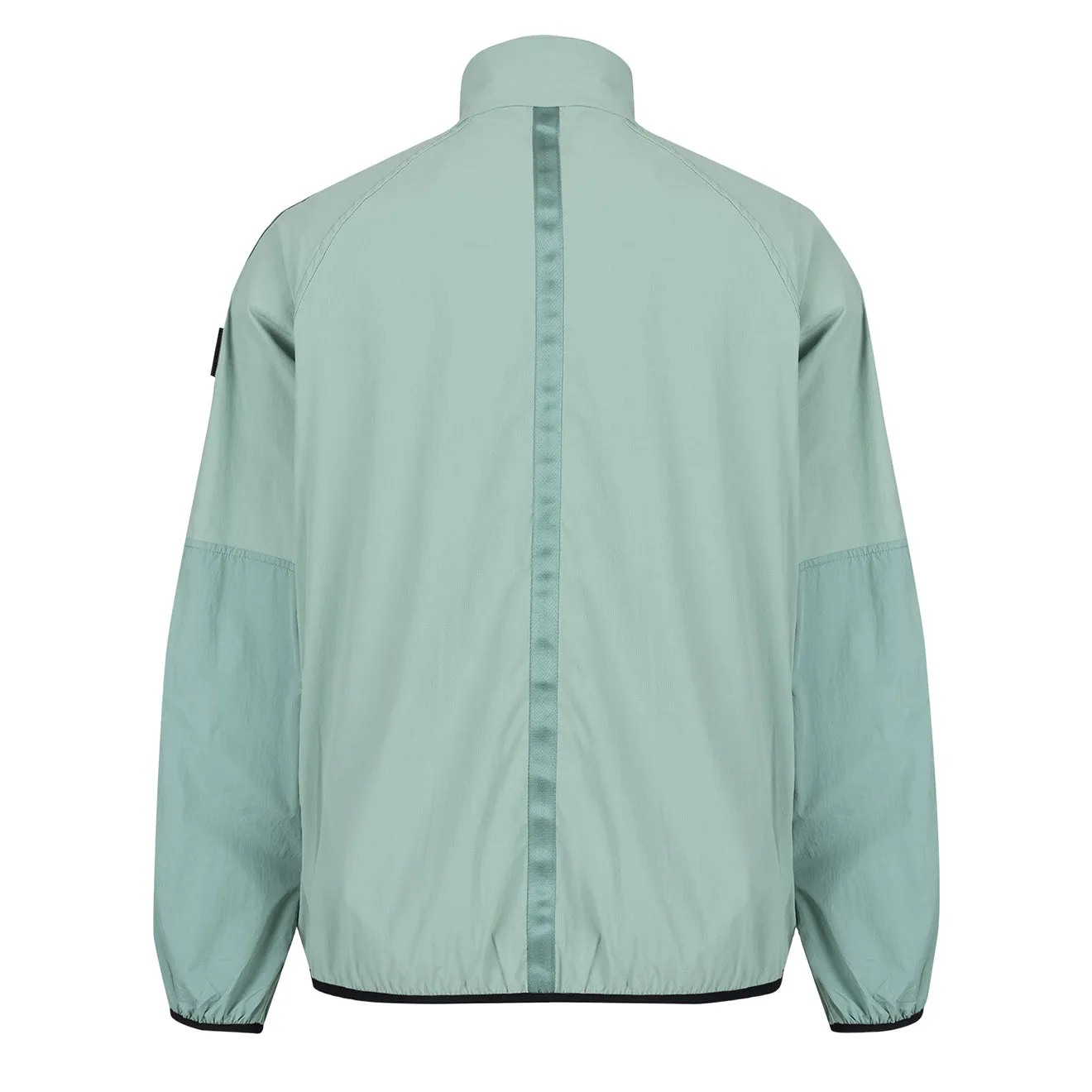 ST95 4 Way Stretch Zip Through Mid Green Functional Fit
