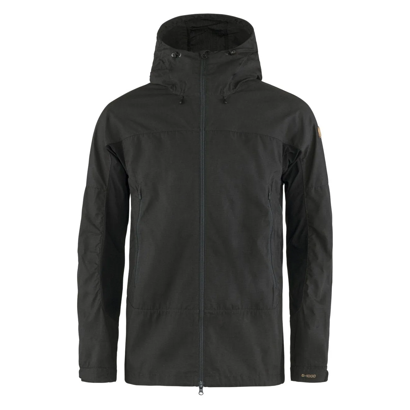 Fjallraven Abisko Lite Trekking Jacket Dark Grey / Black Anti Pilling Surface Midweight Layer