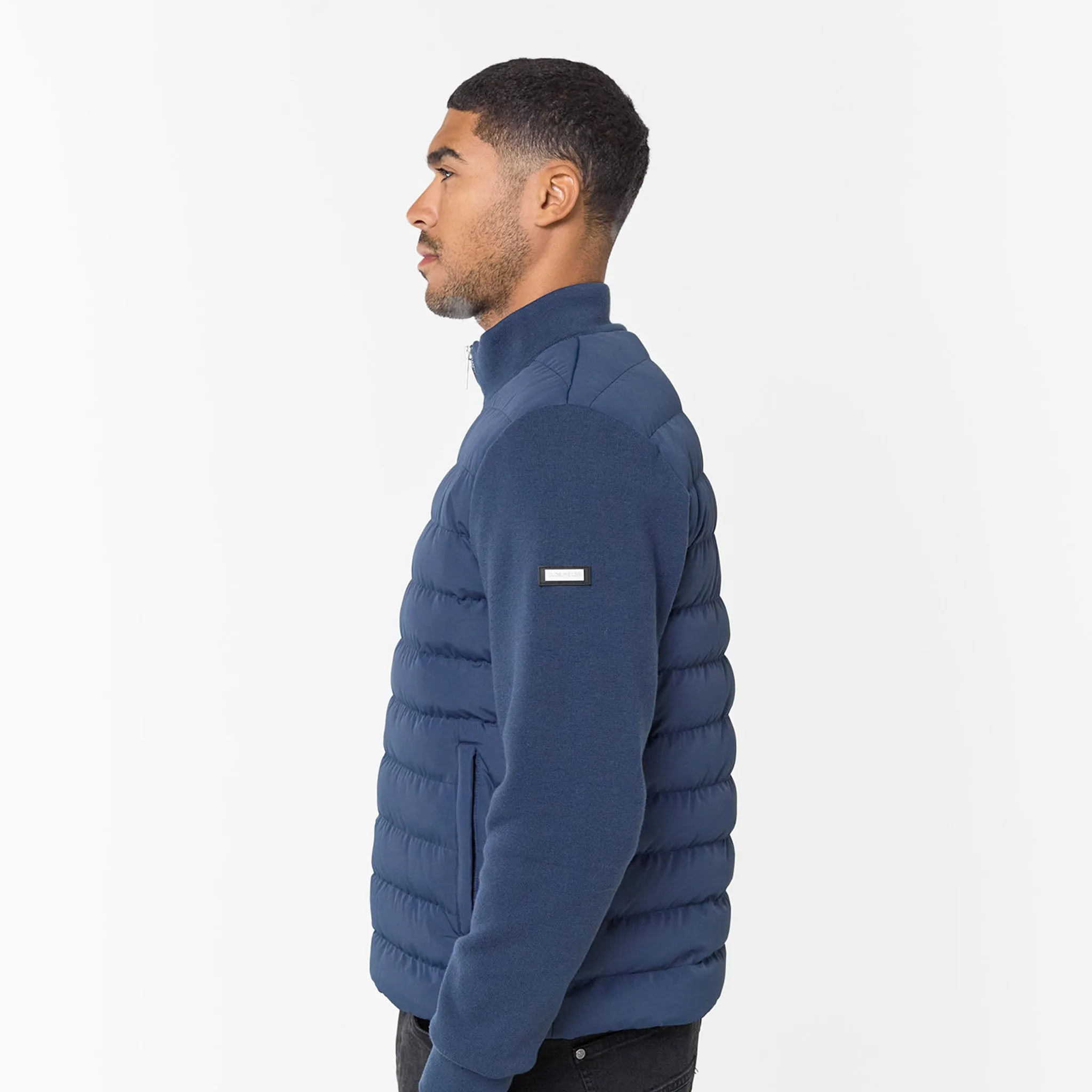 WaterRepellentExterior All Season Fit Smart Hybrid Jacket | Navy