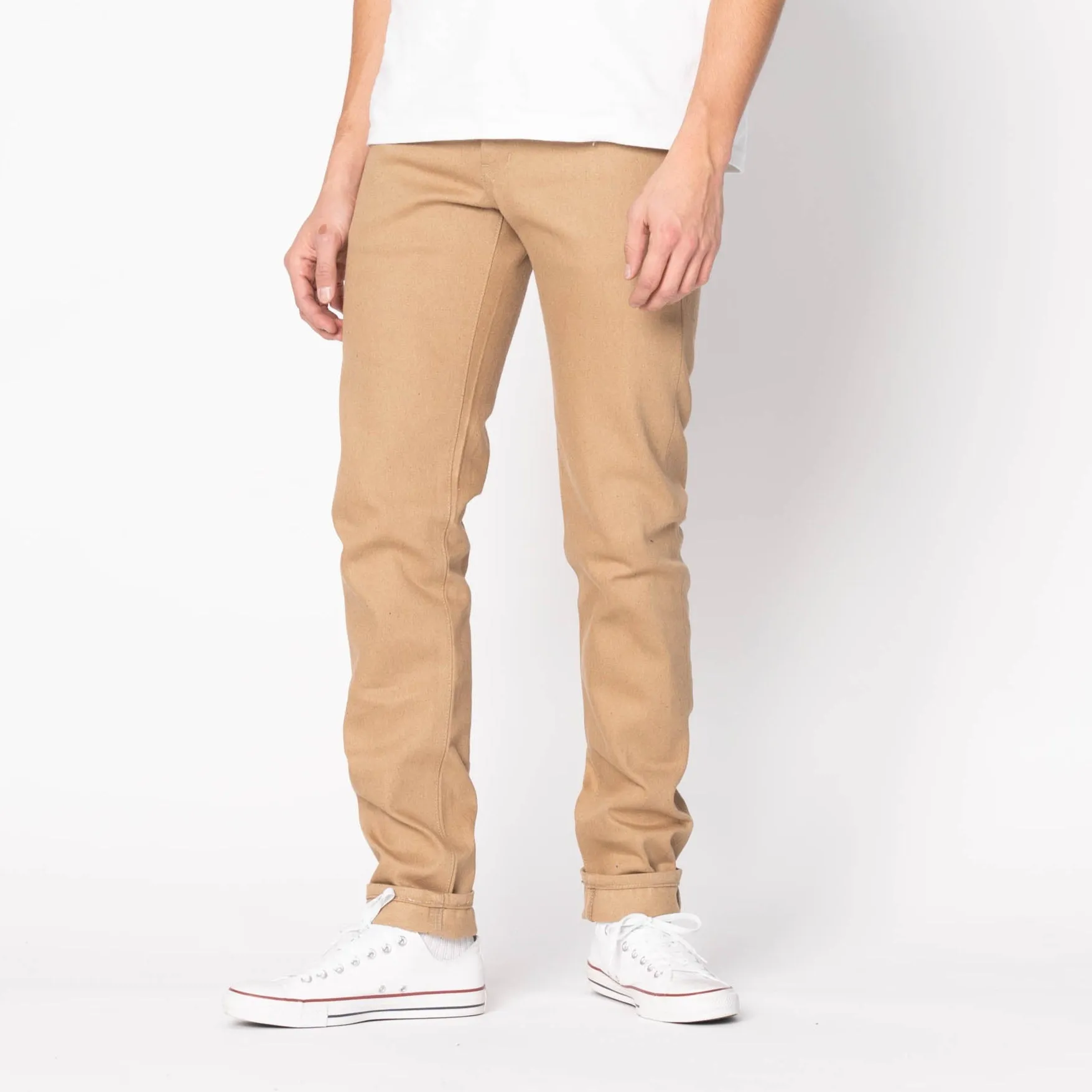 Weird Guy -  Brown Fox Selvedge - Brown tailored look