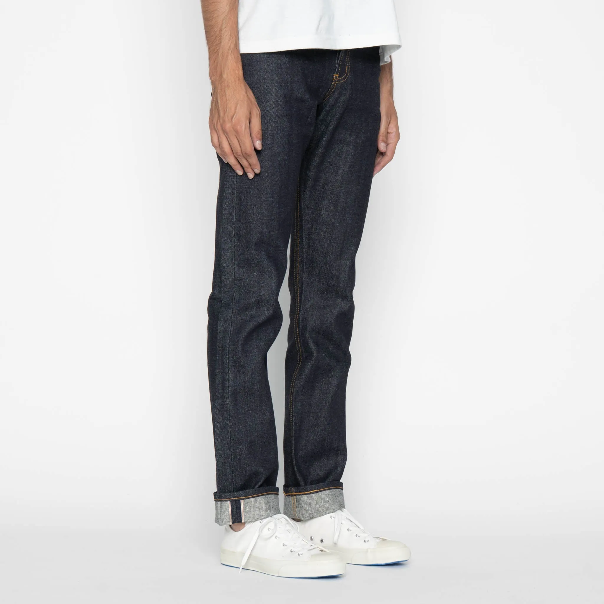 Subtle Detail Light material Weird Guy - Double Dip Selvedge - Indigo