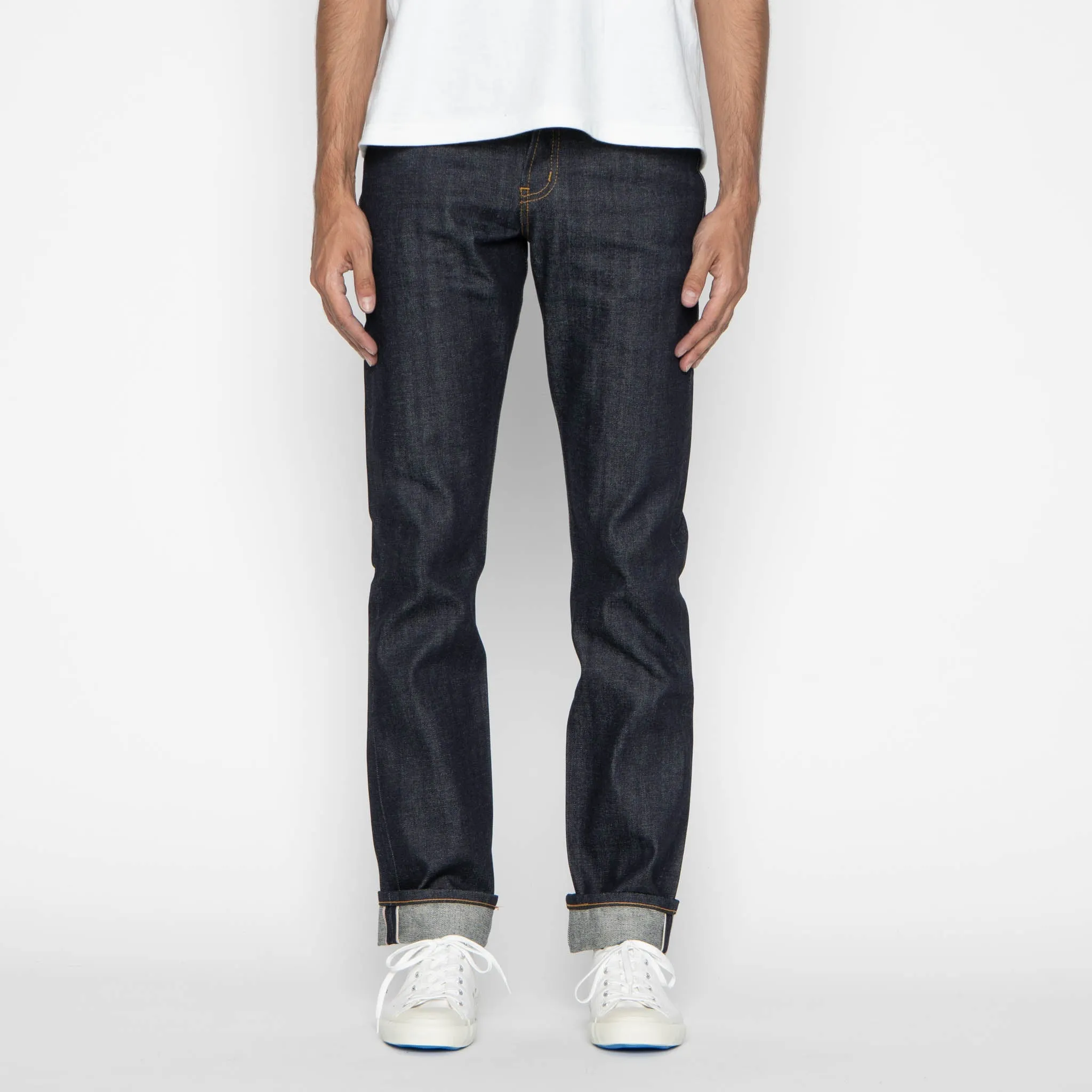 Weird Guy - Double Dip Selvedge - Indigo Modern Couple Look Timeless Edge