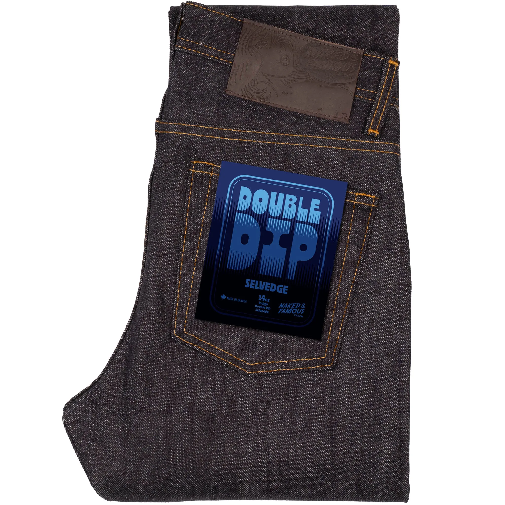 Weird Guy - Double Dip Selvedge - Indigo Reliable Fit Traveler Gear Sustainable