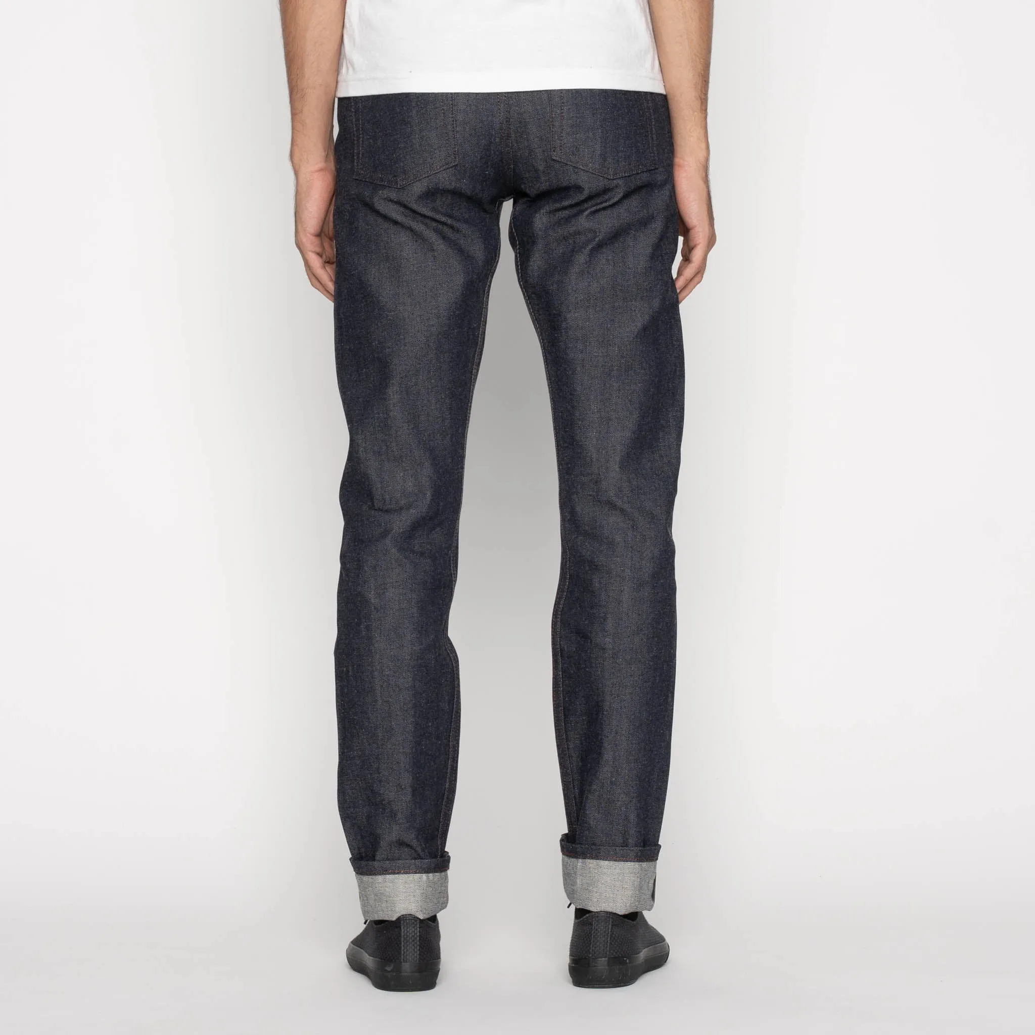 Weird Guy - Flying Squirrel Selvedge - Indigo Everyday Look Sleek Waist