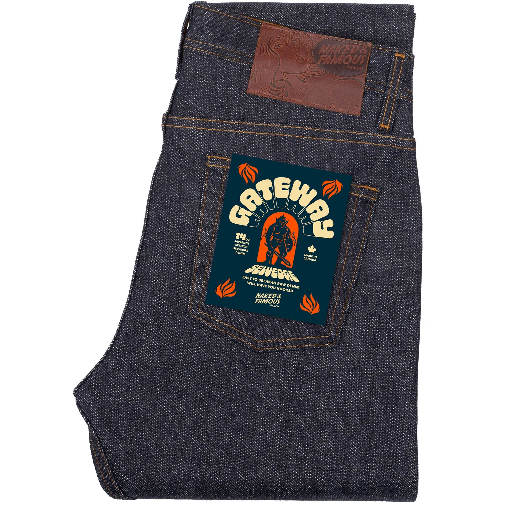Weird  Guy - Gateway Selvedge - Indigo Lightweight Denim Blend