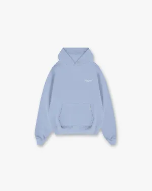 Versatile Layer Represent Owners Club Script Hoodie - Dusty Blue