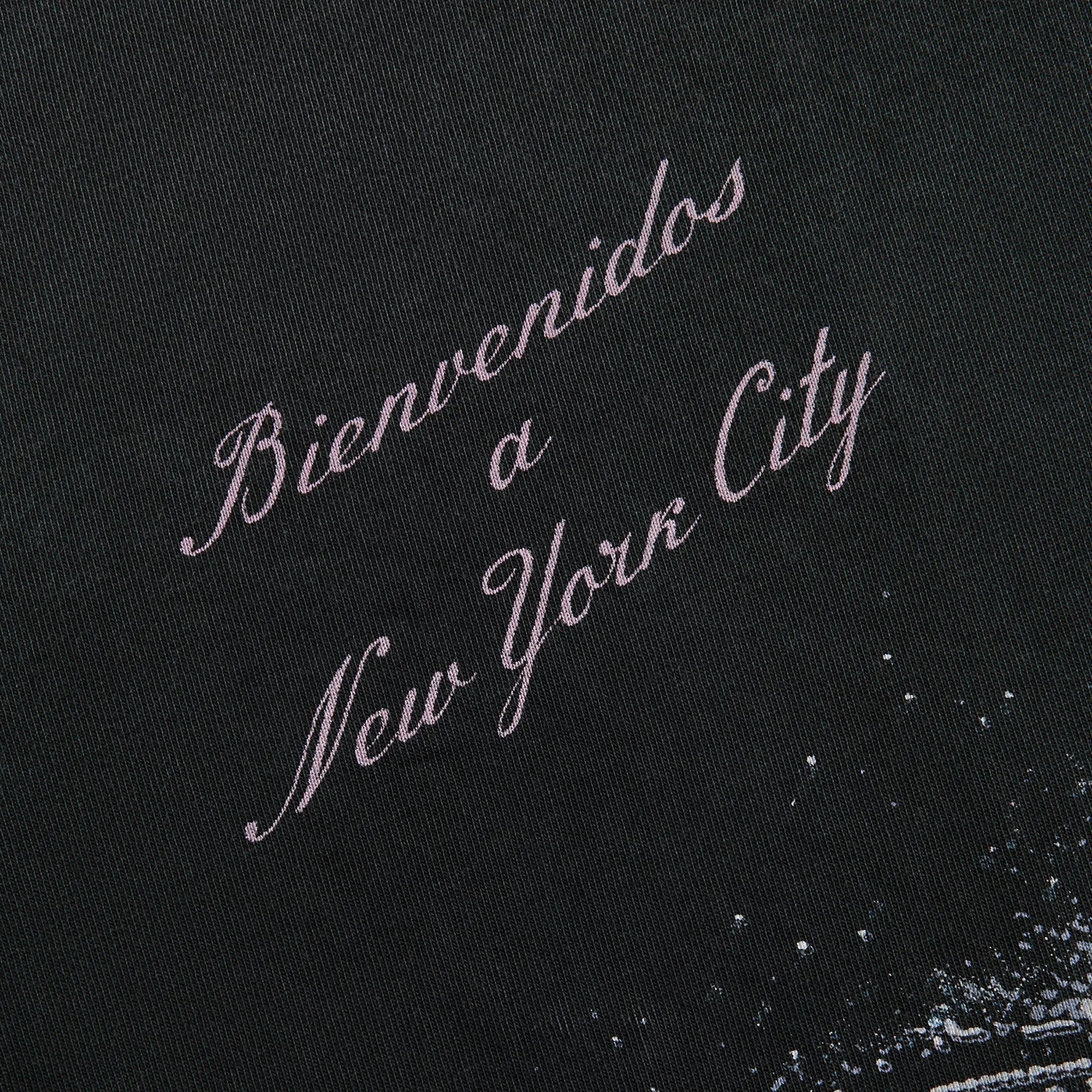 Fashion-Forward Fit Willy Chavarria Free Willy Buffalo Tee - Black