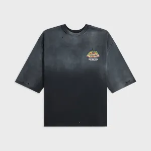 Willy Chavarria Fresh Produce Buffalo Tee - Black MicroPiqueKnit Beach Wear