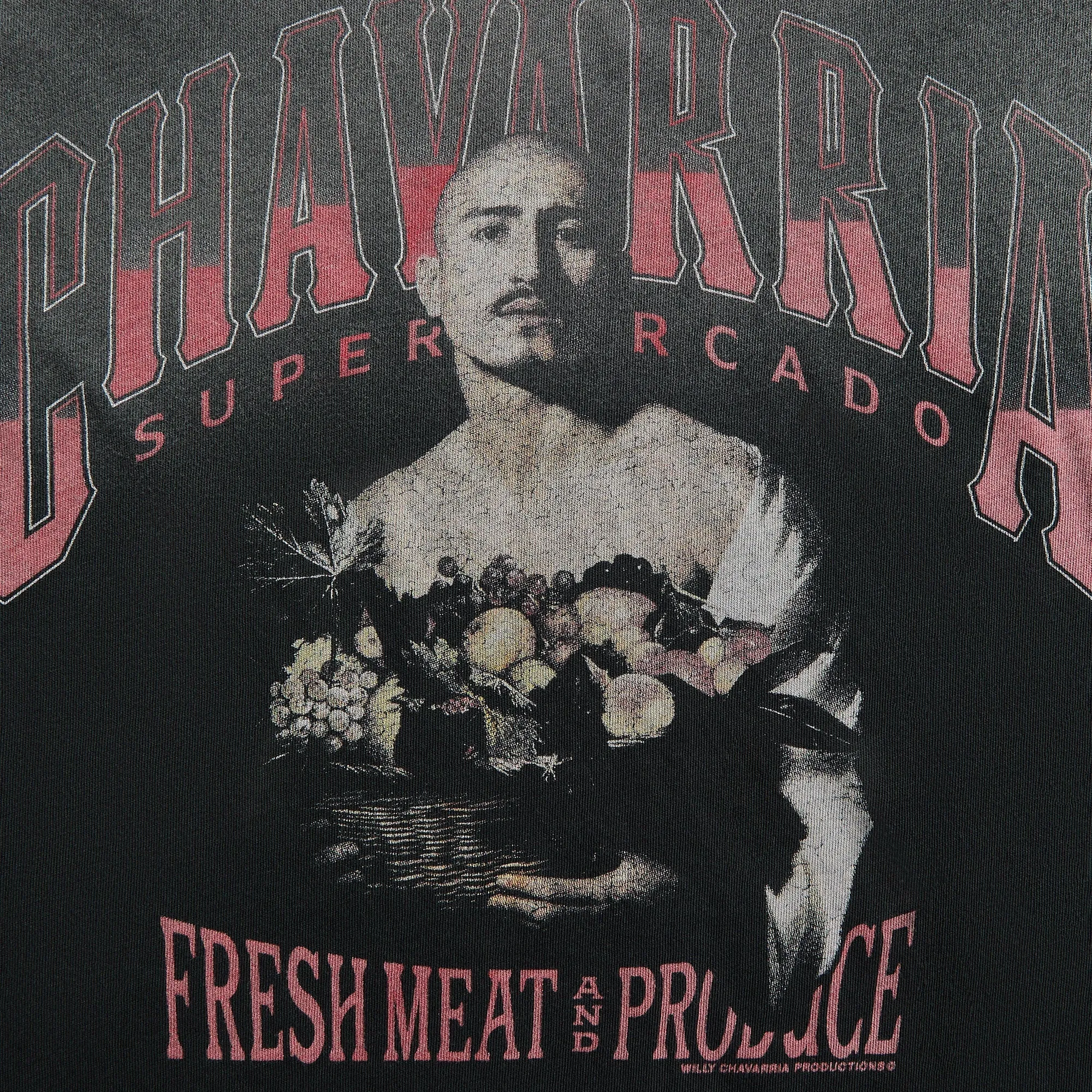 Easy Wear Versatile Layering Willy Chavarria San Chachi Produce Easy Tee - Black