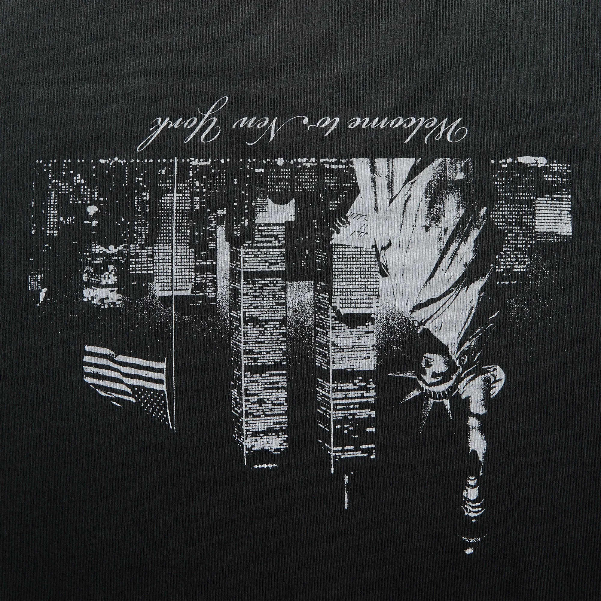 Willy Chavarria Welcome To NY Buffalo Tee - Black SunProtectionFabric Active Wearable