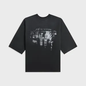 Cool and Relaxed Soft and durable Willy Chavarria Welcome To NY Buffalo Tee - Black