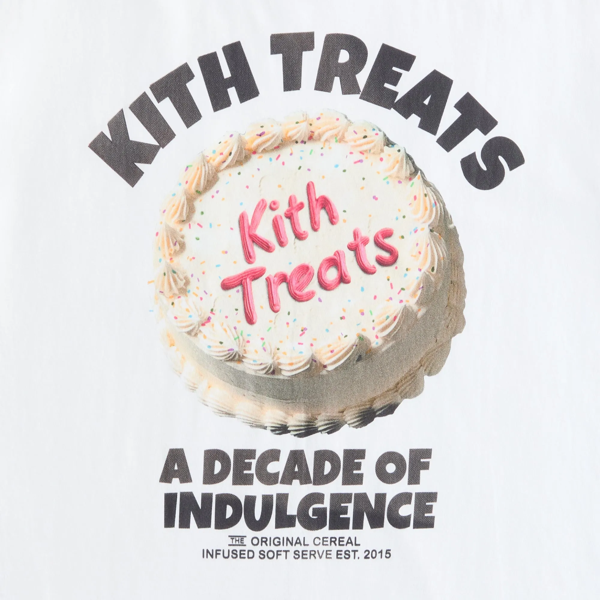 Basic Top Kith Treats Cake Vintage Pocket Tee - White