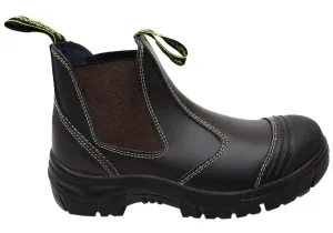 Comfort Lining Weekend Camping Woodlands New Foreman Mens Leather Steel Toe Cap Work Boots