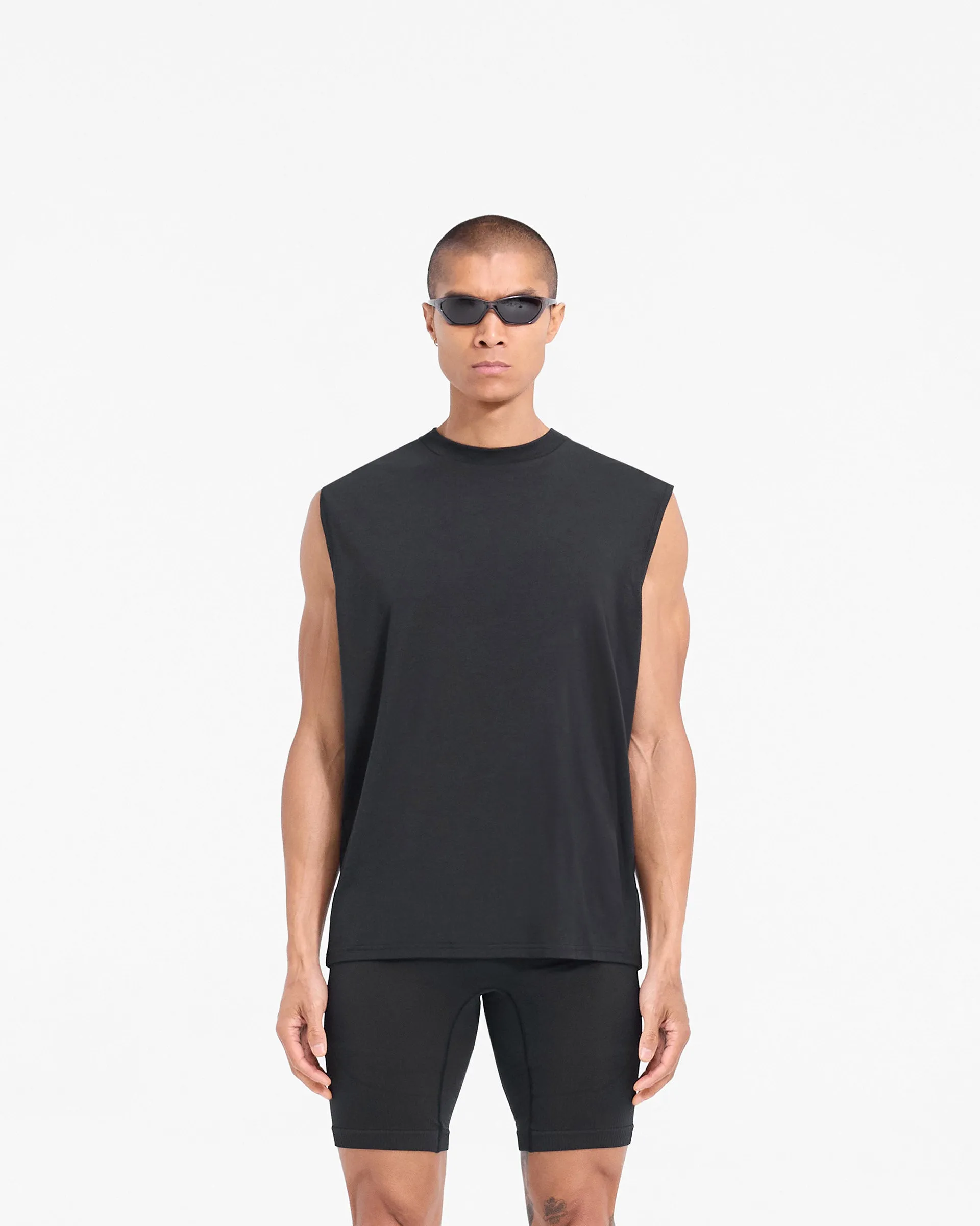 247 DNA Oversized Tank - Black Breathable Waist
