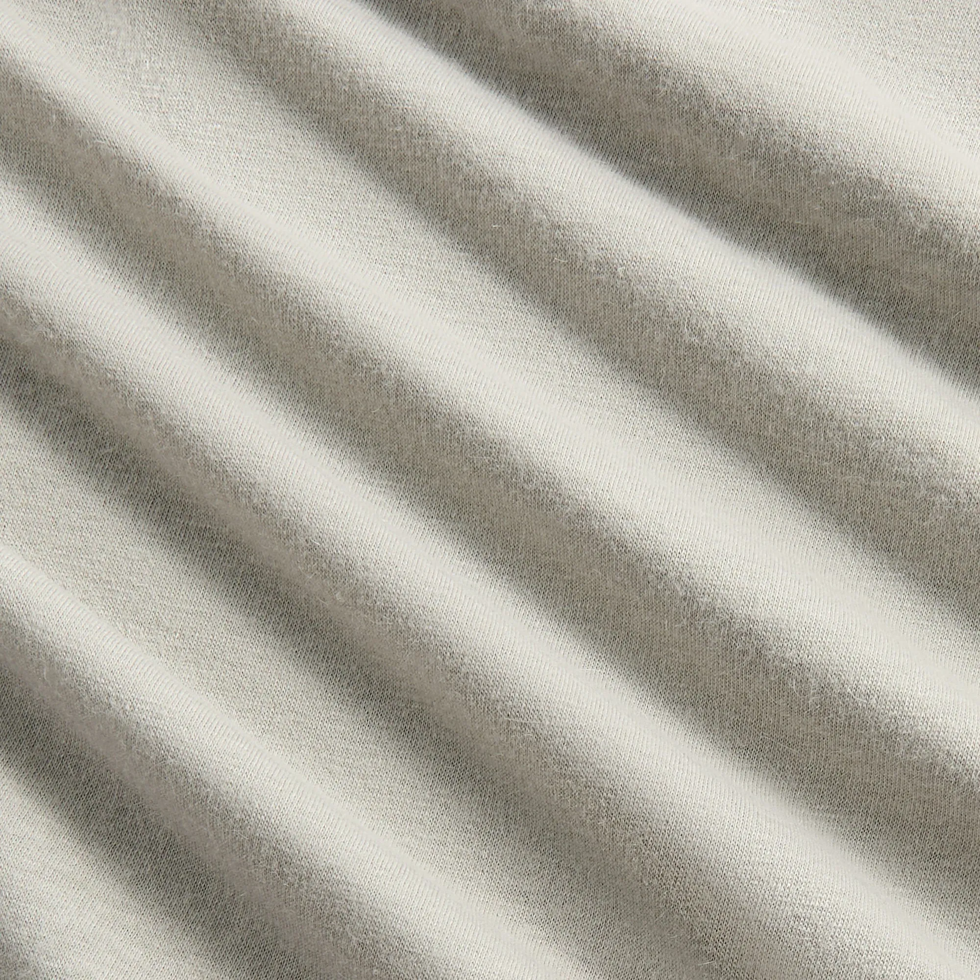 High-Quality Fabric Rick Owens Brad Tee - Pearl