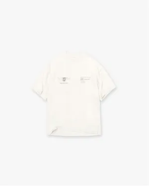 Team Rep T-Shirt - Flat White Easy Care Material